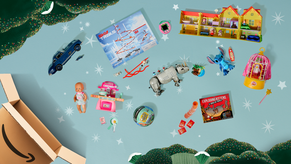 Amazon Toys We Love 2025: la lista dei giocattoli più amati per il Natale
