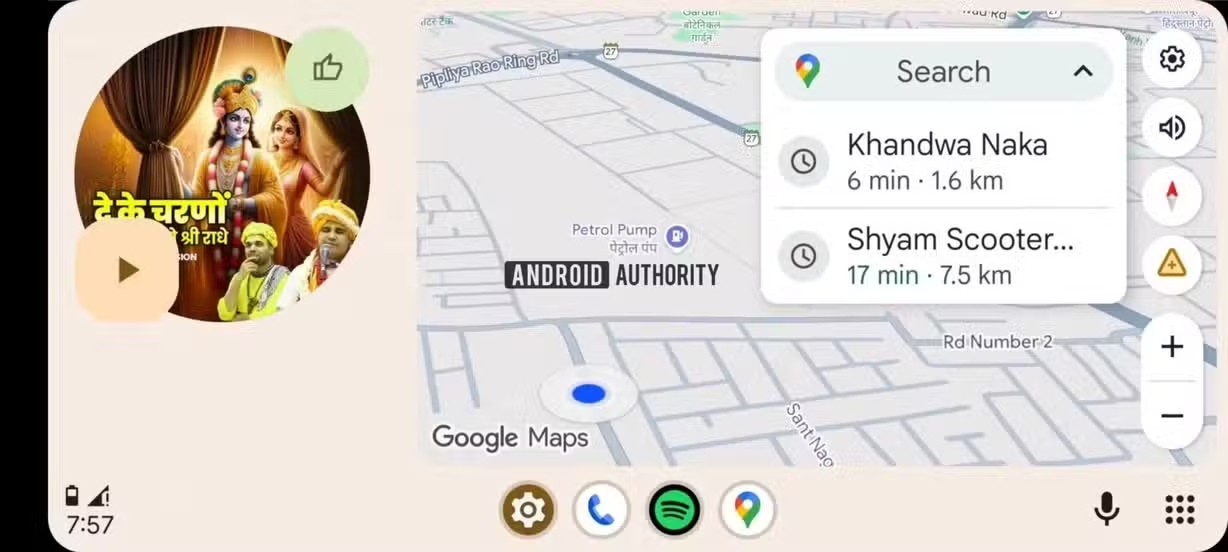 Android Auto nuova dashboard: Google apre spazio alle app nell’abitacolo