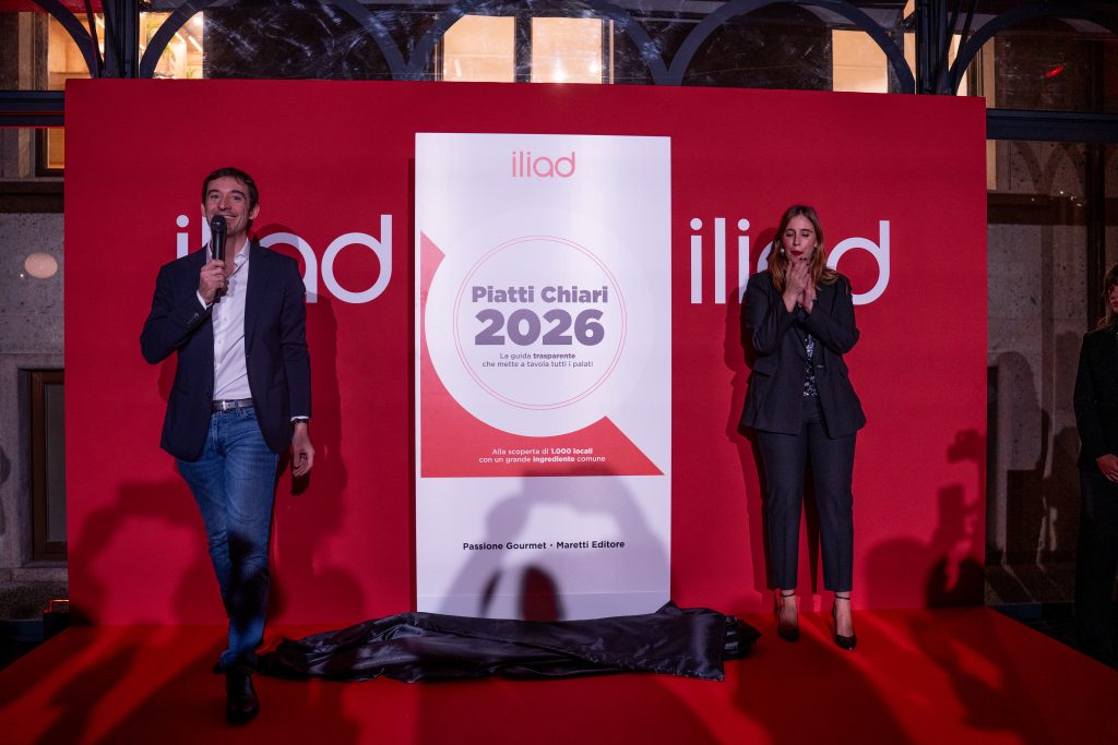 iliad presenta Piatti Chiari, la guida della trasparenza