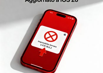 Apple blocca la firma di iOS 18.6.2, impedendo il downgrade da iOS 26
