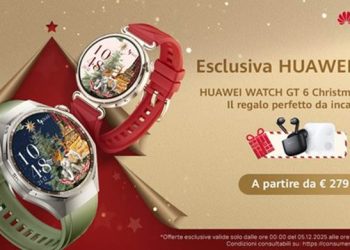 HUAWEI WATCH GT 6 Christmas Edition porta stile natalizio