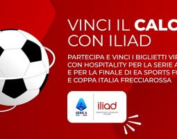 Vinci il calcio con iliad: biglietti VIP e finali in palio