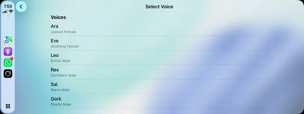 CarPlay AI: ChatGPT, Perplexity e Grok