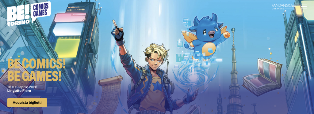 Be Comics Be Games debutta a Torino il 18 e 19 aprile