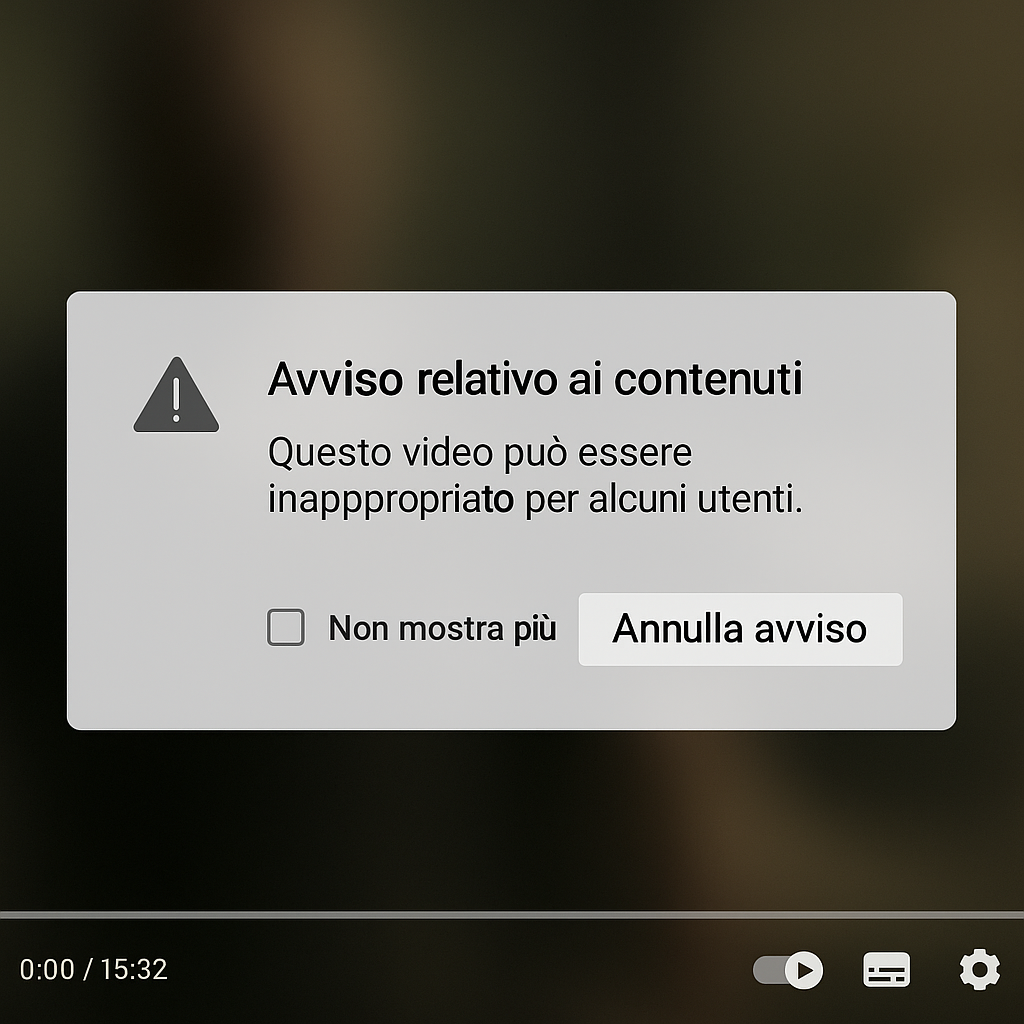 YouTube annulla i suoi stessi avvisi in un nuovo test