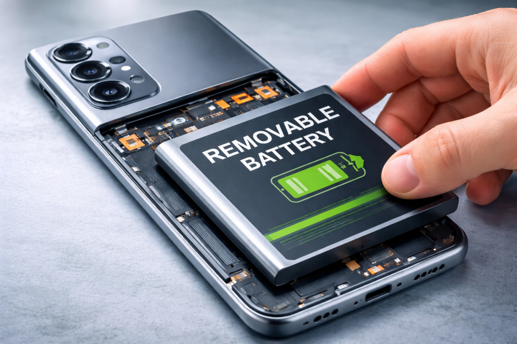 Le batterie rimovibili potrebbero tornare di moda
