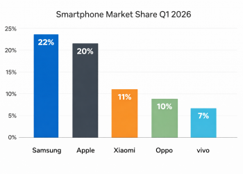 Samsung supera Apple nel mercato smartphone globale