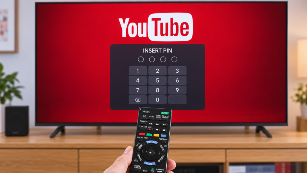 YouTube aggiunge il PIN ai profili sulle smart TV