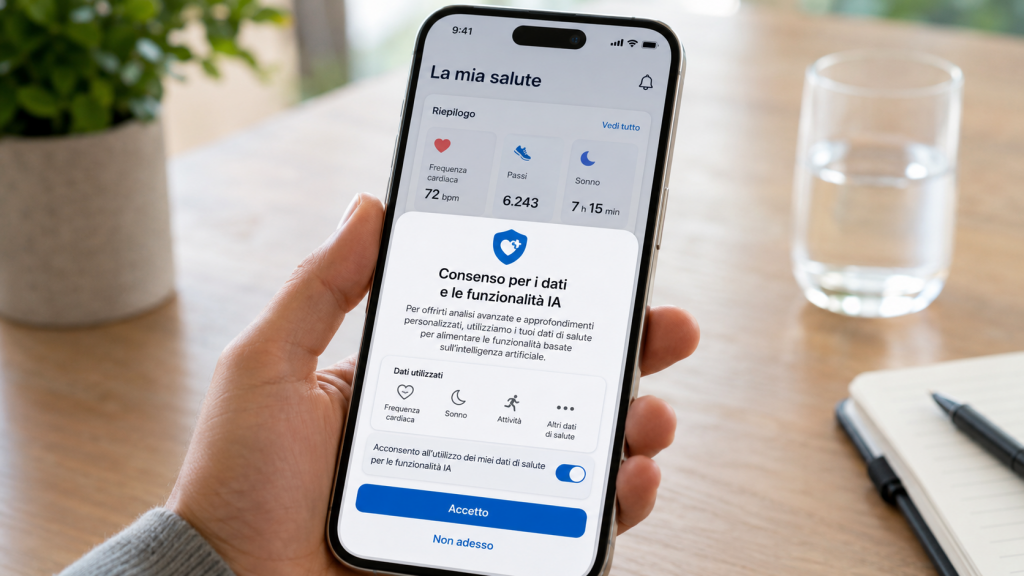 Samsung Health e AI: il nuovo consenso fa discutere