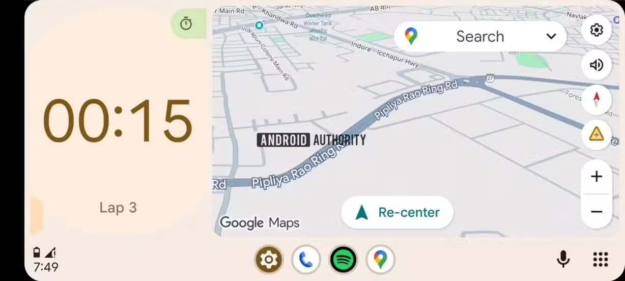 Android Auto nuova dashboard: Google apre spazio alle app nell’abitacolo
