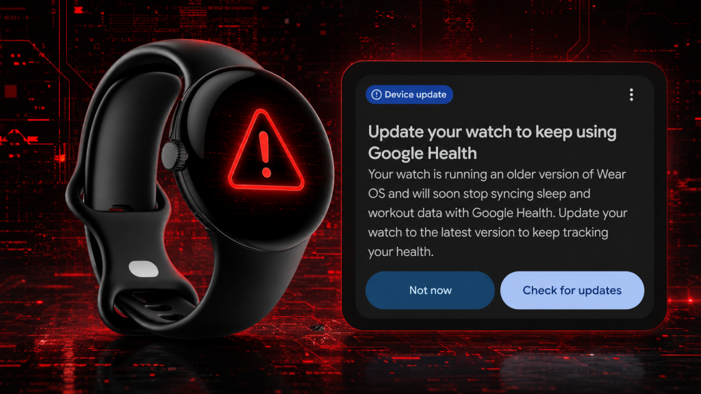 Pixel Watch riceve un falso allarme: Google Health Sync resta