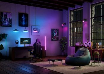 Philips Evnia AmbiScape porta la luce oltre il monitor