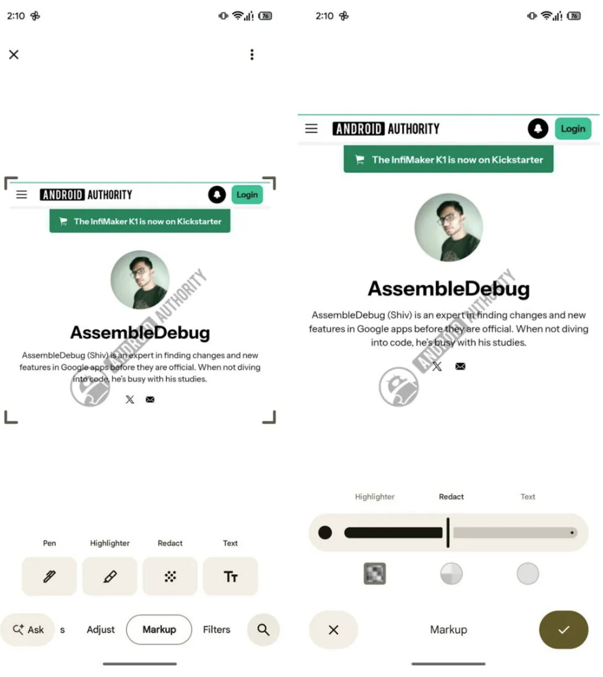 Google Foto testa tre nuovi modi per censurare le immagini