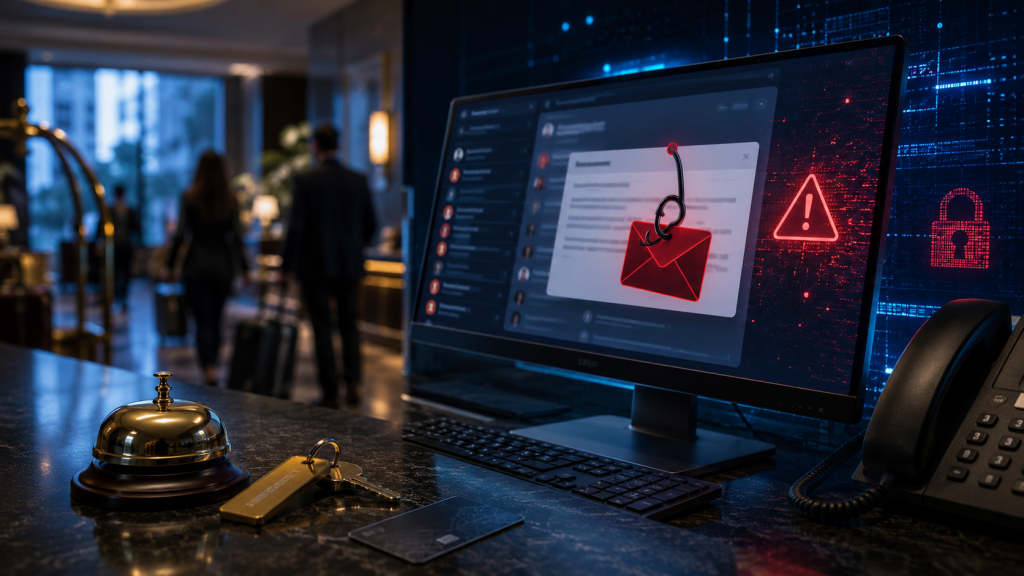 ClickFix colpisce gli hotel con false notifiche