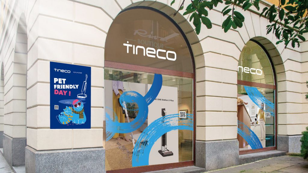 Tineco torna a Milano con un nuovo pop-up store