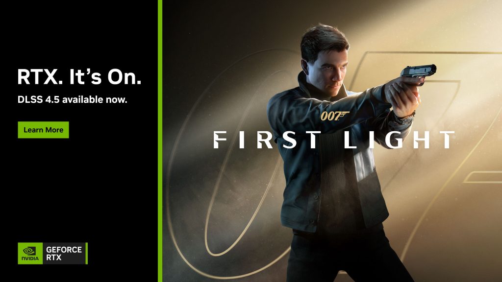 DLSS 4.5 spinge 007 First Light e altre novità