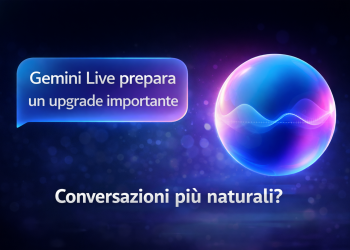 Gemini Live starebbe preparando un upgrade importante con risposte più complete