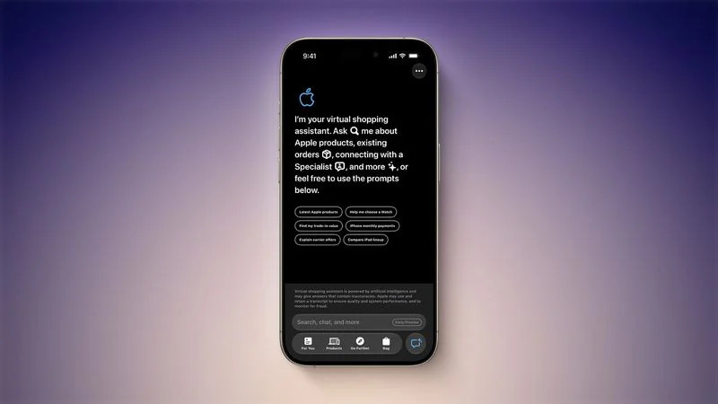 Apple Store diventa più smart con un assistente AI