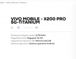 Vivo X200 Pro è disponibile su Euronics