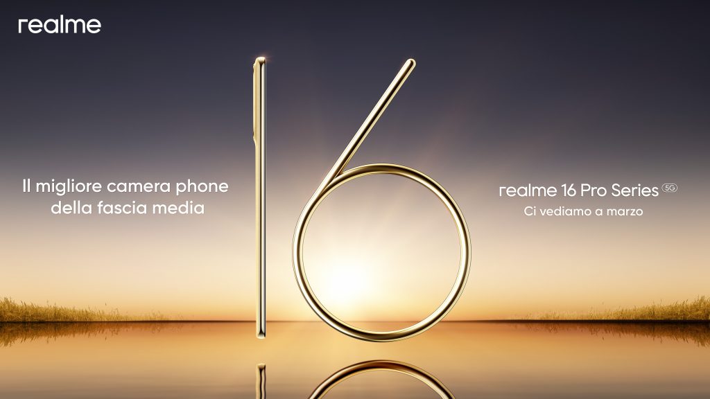 realme 16 Pro Series debutta con camera da 200 MP