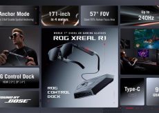 ROG XREAL R1: occhiali AR 240Hz ASUS per gamer