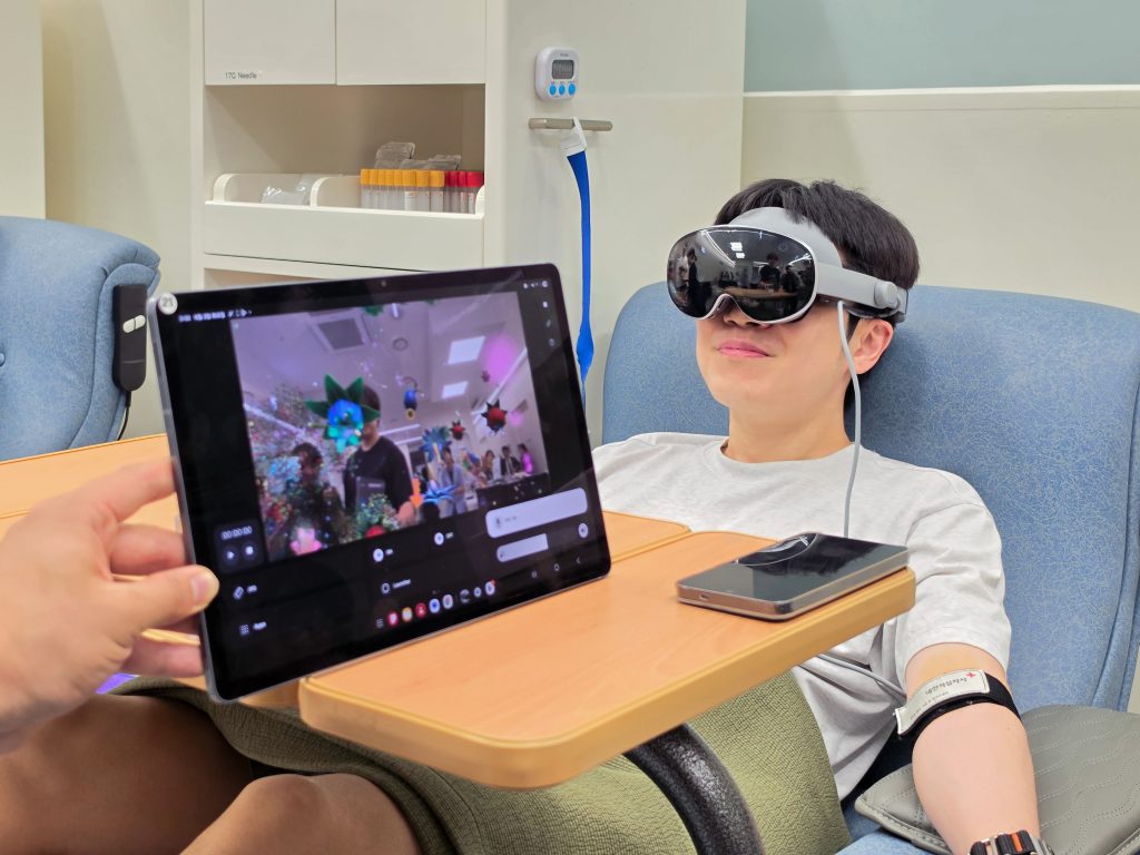 Samsung Galaxy XR rende la donazione più serena