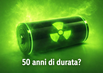 Batteria nucleare 50 anni: svolta vera, ma non per smartphone