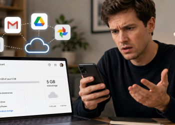 Gmail 5GB gratuiti anziché 15GB: cosa significa?