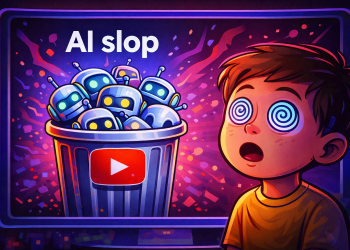 YouTube AI slop: allarme video per bimbi