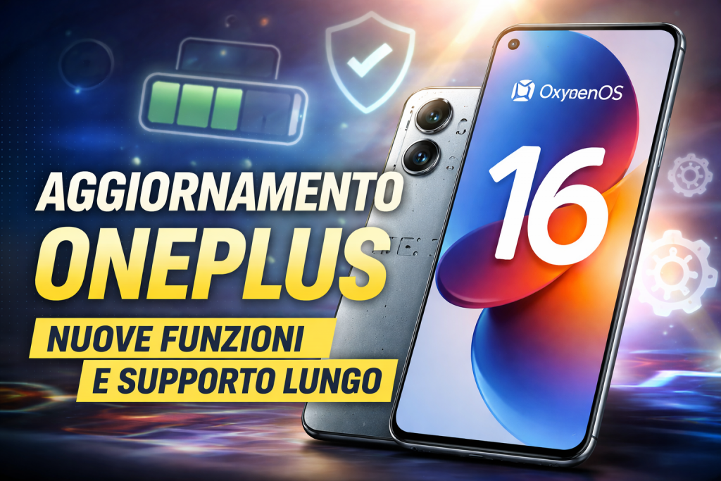 OnePlus update cambia tutto su software e supporto