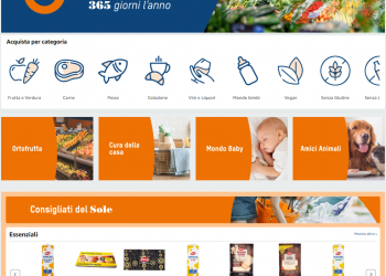 Sole365 arriva su Amazon con la spesa in giornata