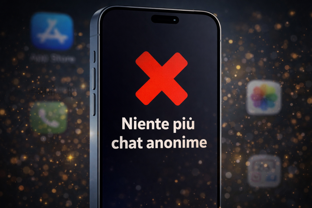Apple chat anonime: nuove regole App Store