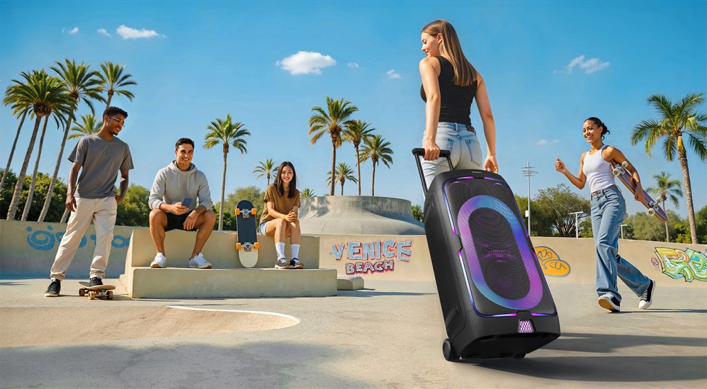 Sound Tower, Samsung ridefinisce l'audio on the go