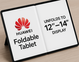 Huawei prepara il primo tablet pieghevole