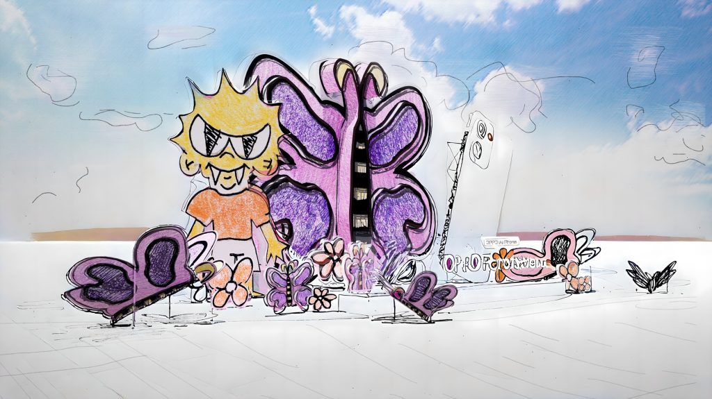 OPPO celebra la primavera a Milano con Davide Vavalà