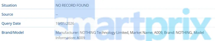 Nothing: spunta un modello “Pro” nei database