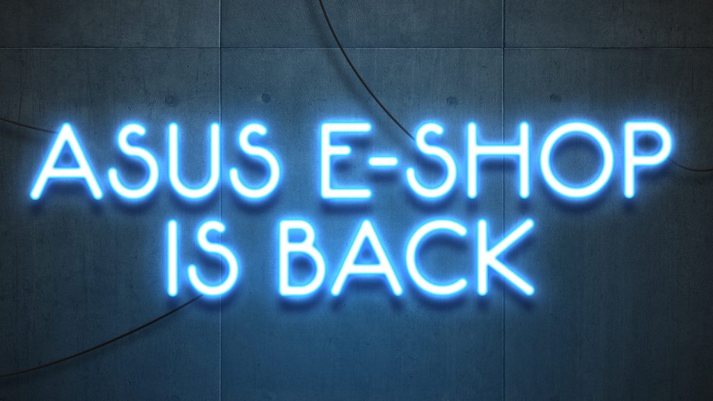 Lo eShop di ASUS torna online con tante novità e sconti esclusivi