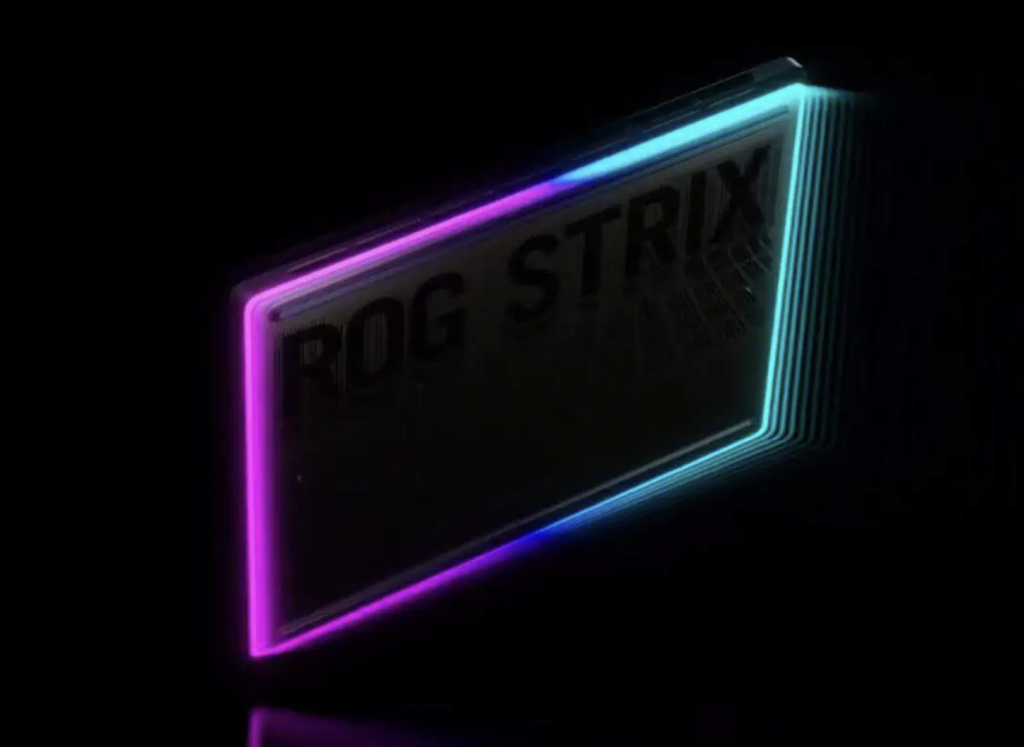 ASUS ROG Strix con illuminazione RGB in arrivo al CES 2025