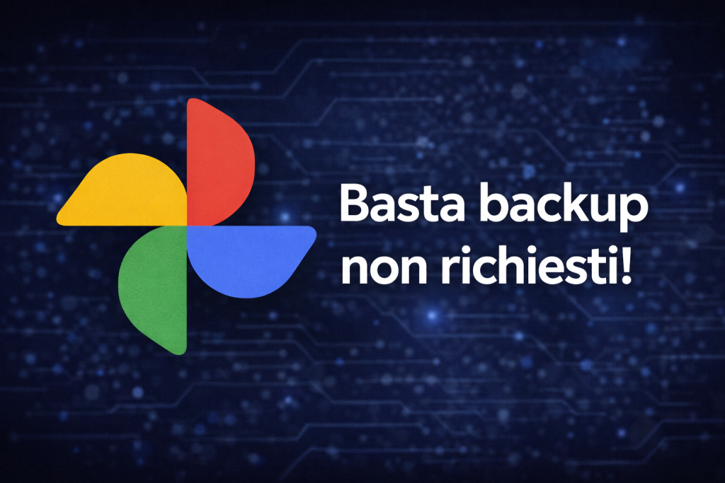 Google Foto: backup eccessivi a volte , manca qualcosa