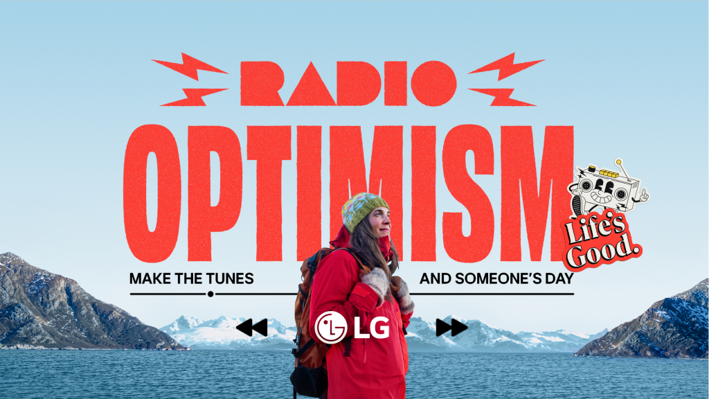 LG presenta Radio Optimism: musica, AI e ottimismo