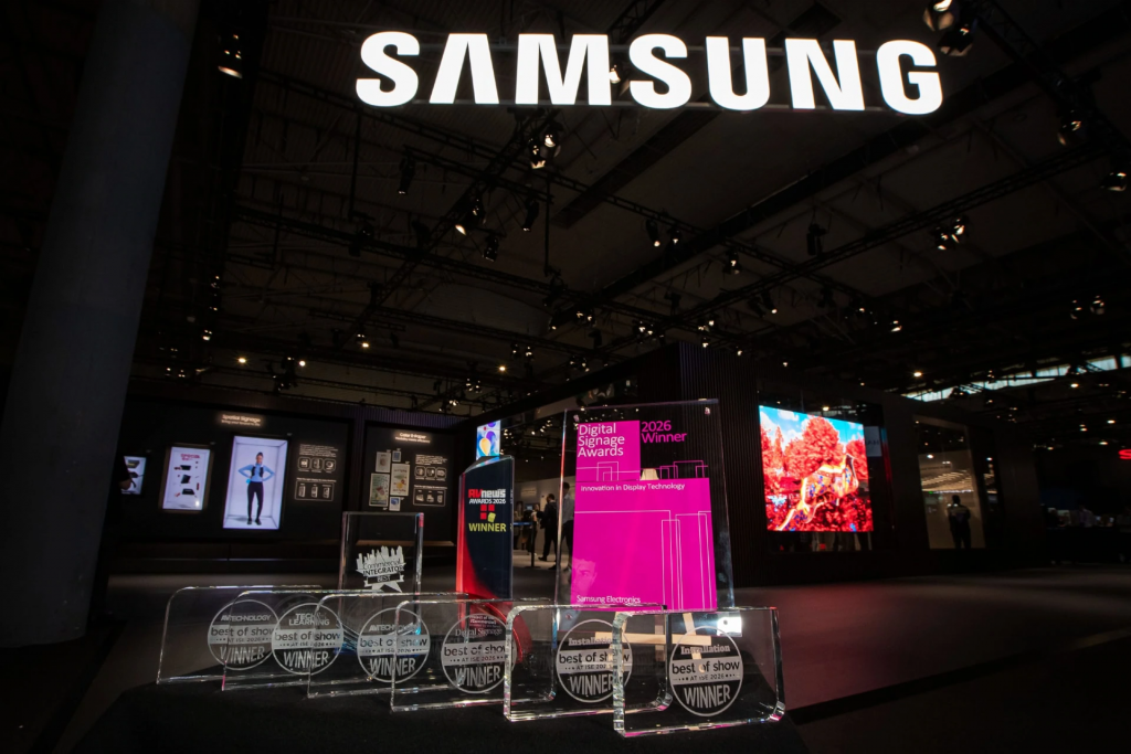 Samsung ISE 2026: record di 13 premi