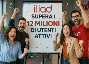 iliad cresce ancora: superati i 12 milioni di utenti attivi