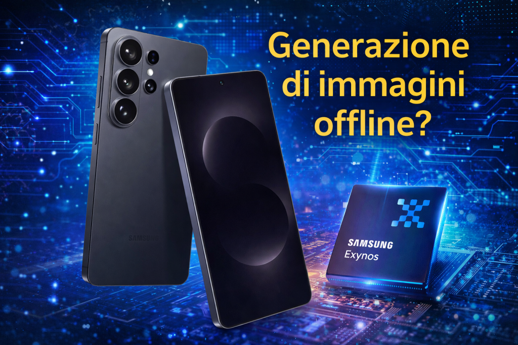 Galaxy S26 Exynos: immagini AI offline