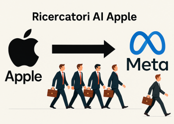 Ricercatori AI Apple: fuga di talenti verso Meta e start-up