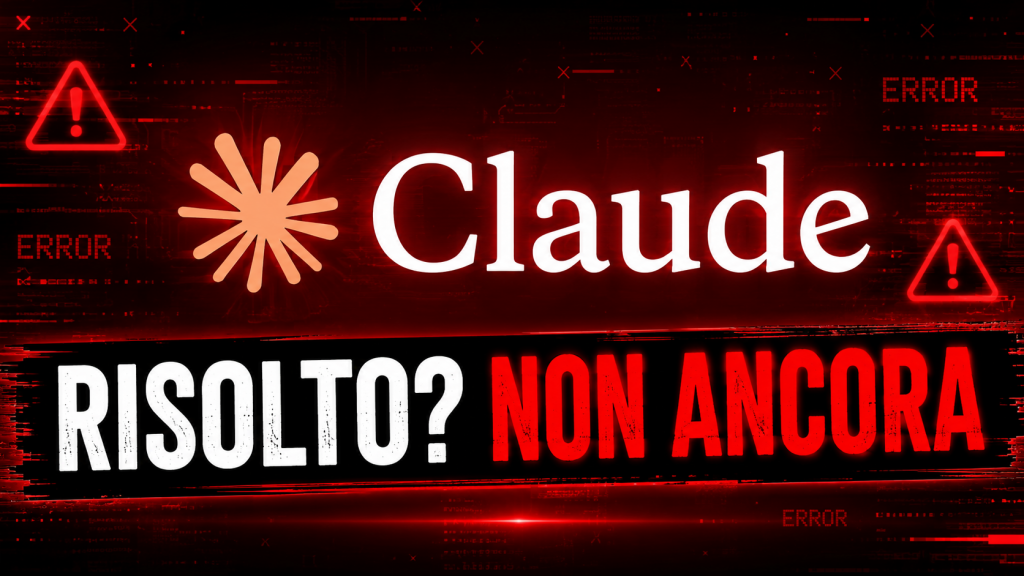 Claude in difficoltà: risolto il guasto, resta Opus 5
