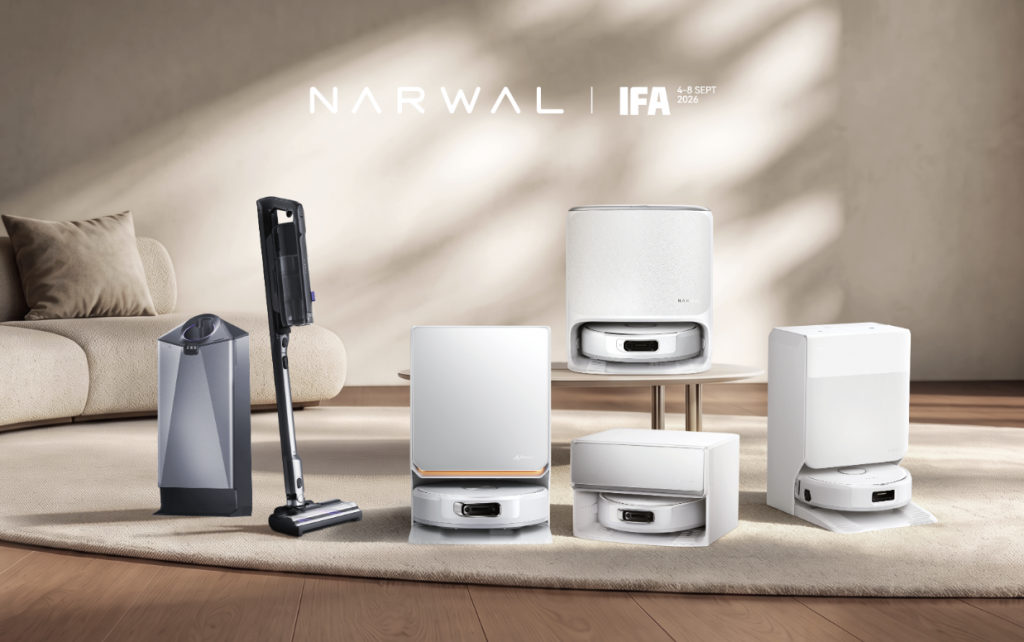 Narwal a IFA 2026 presenta Freo 20, V50 Cube e altre novità
