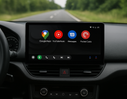 Android Auto nuova dashboard: Google apre spazio alle app nell’abitacolo