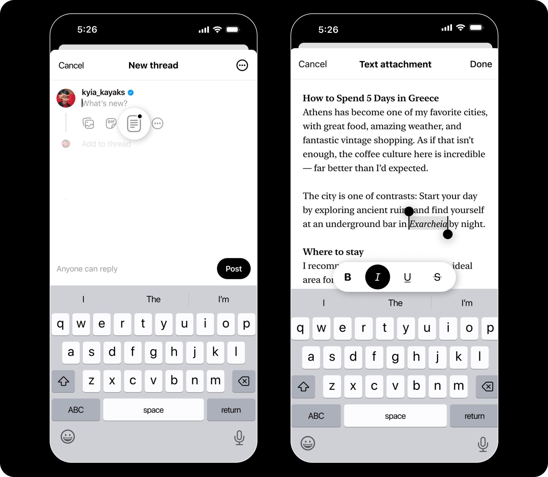 Threads introduce i post lunghi fino a 10.000 caratteri: la svolta per autori e creator