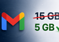 Gmail 5 GB: un cambio di rotta controverso