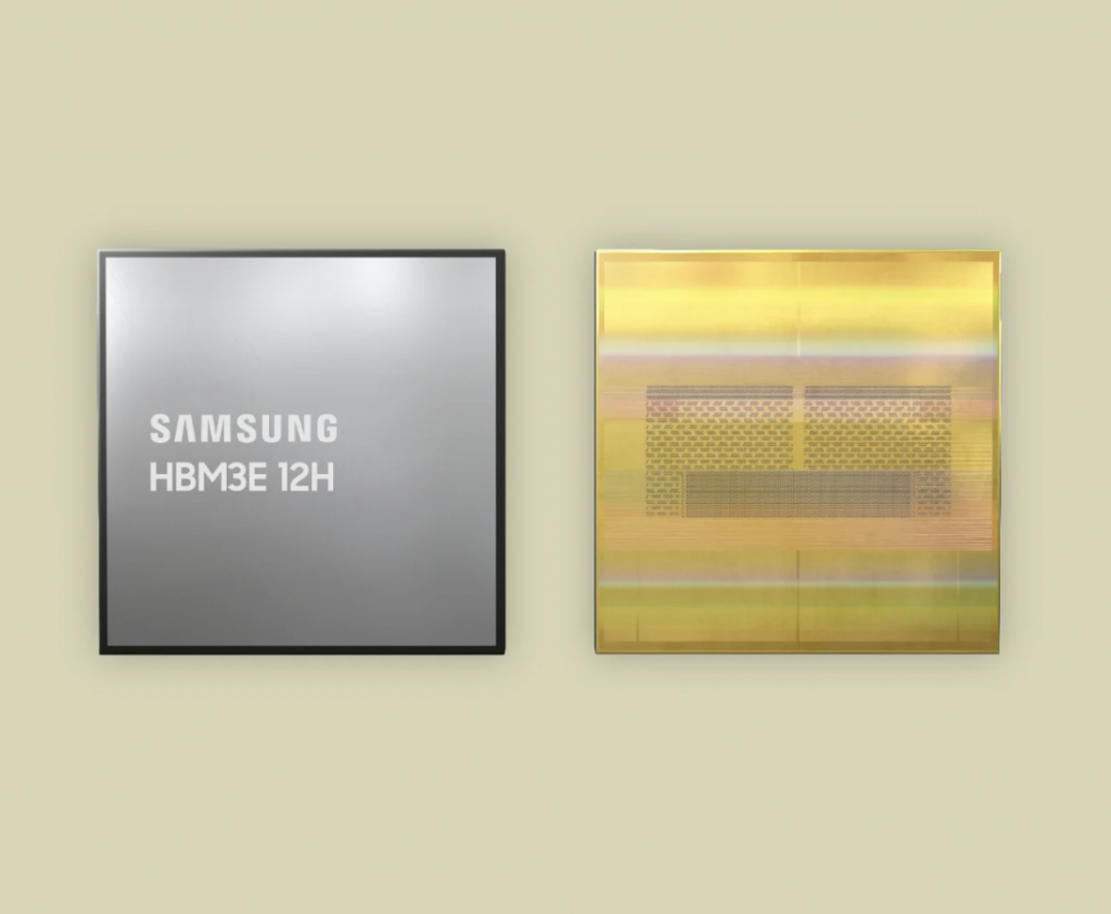 Samsung avvia la produzione di massa dei chip HBM3E a 12 strati per Nvidia